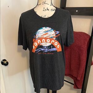 Bonnaroo Music Bands Black Festival Design Pullover Graphic T-Shirt
